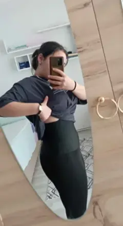 Yüksek Bel Korse Tayt